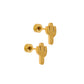 Screwback Stud Earrings - Cactus Gold - LINNY CO WholesaleStuds