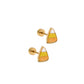 Screwback Stud Earrings - Candy Corn - LINNY CO WholesaleStuds