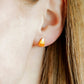 Screwback Stud Earrings - Candy Corn - LINNY CO WholesaleStuds