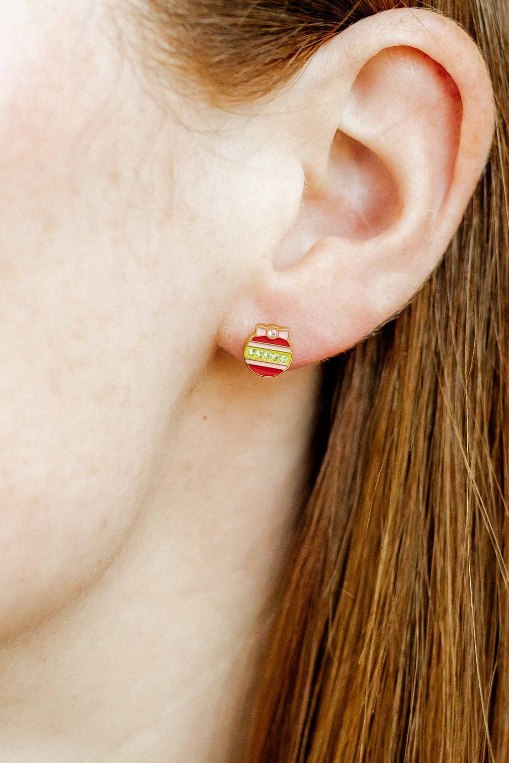 Screwback Stud Earrings - Chandler Ornament - LINNY CO WholesaleStuds