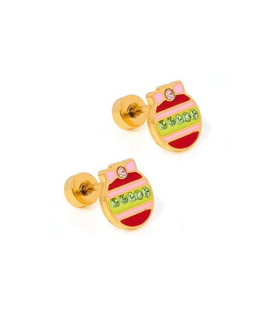 Screwback Stud Earrings - Chandler Ornament - LINNY CO WholesaleStuds