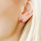 Screwback Stud Earrings - Cherry - LINNY CO WholesaleStuds