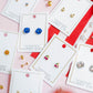 Screwback Stud Earrings - Cherry - LINNY CO WholesaleStuds
