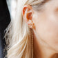 Screwback Stud Earrings - Chloe Climber Gold - LINNY CO Wholesale