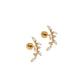 Screwback Stud Earrings - Chloe Climber Gold - LINNY CO Wholesale