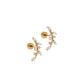 Screwback Stud Earrings - Chloe Climber Gold - LINNY CO WholesaleStud