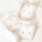 Screwback Stud Earrings - Clara Cross Gold Sparkle - LINNY CO WholesaleStuds