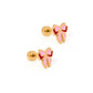 Screwback Stud Earrings - Collins Bow - LINNY CO WholesaleStuds