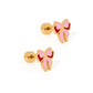 Screwback Stud Earrings - Collins Bow - LINNY CO WholesaleStuds