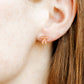 Screwback Stud Earrings - Conley Pink Bow - LINNY CO WholesaleStuds