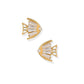 Screwback Stud Earrings - Cove Gold - LINNY CO Wholesale
