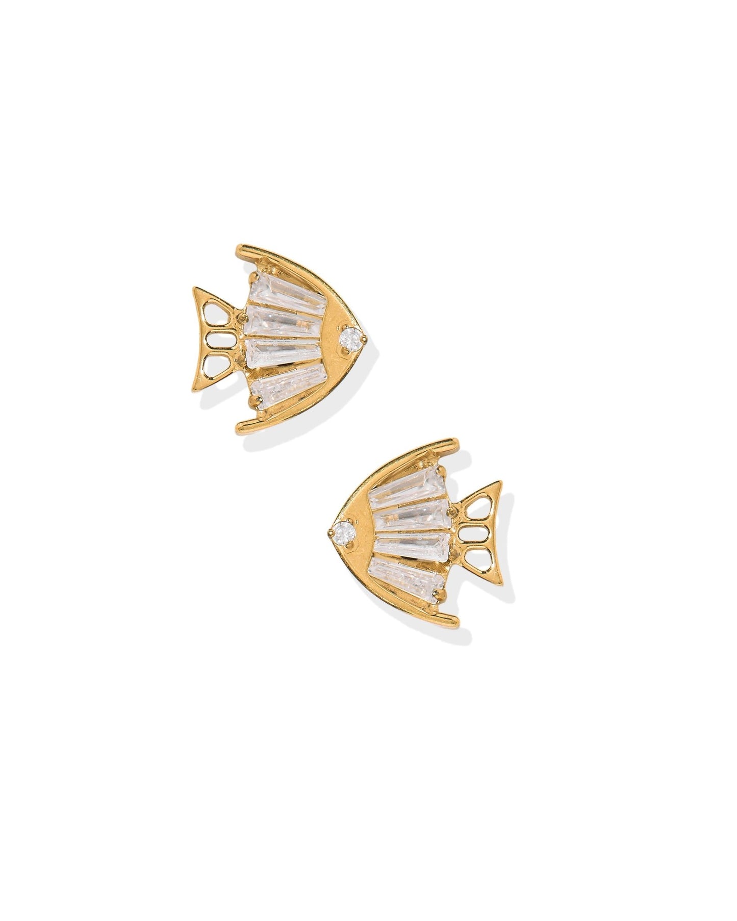 Screwback Stud Earrings - Cove Gold - LINNY CO Wholesale