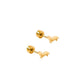 Screwback Stud Earrings - Dachshund - LINNY CO WholesaleStuds