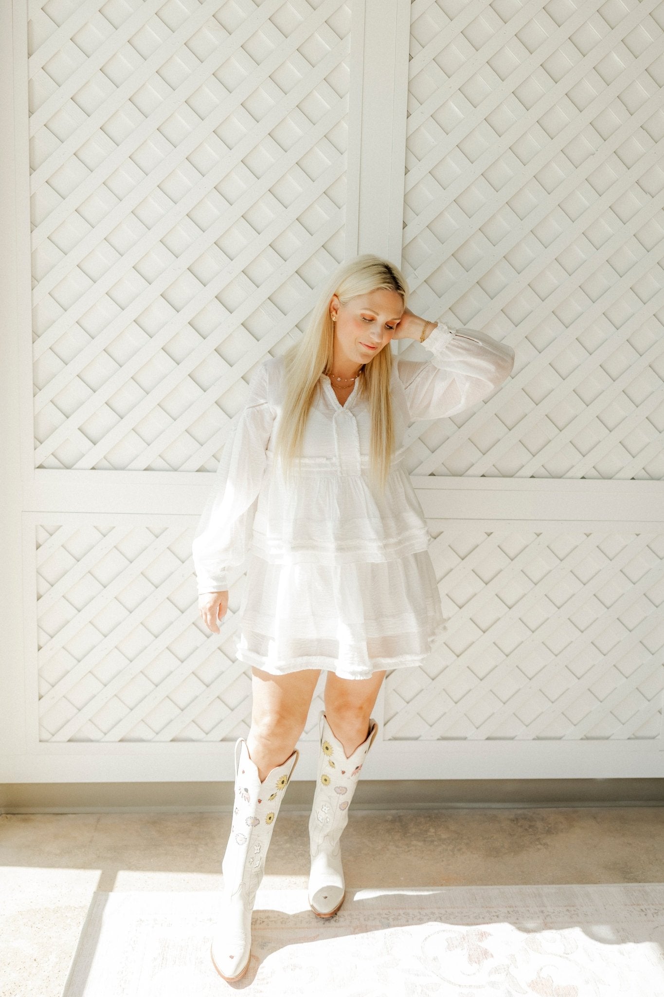 Screwback Stud Earrings - Daisy Cowgirl Boot - LINNY CO WholesaleStuds