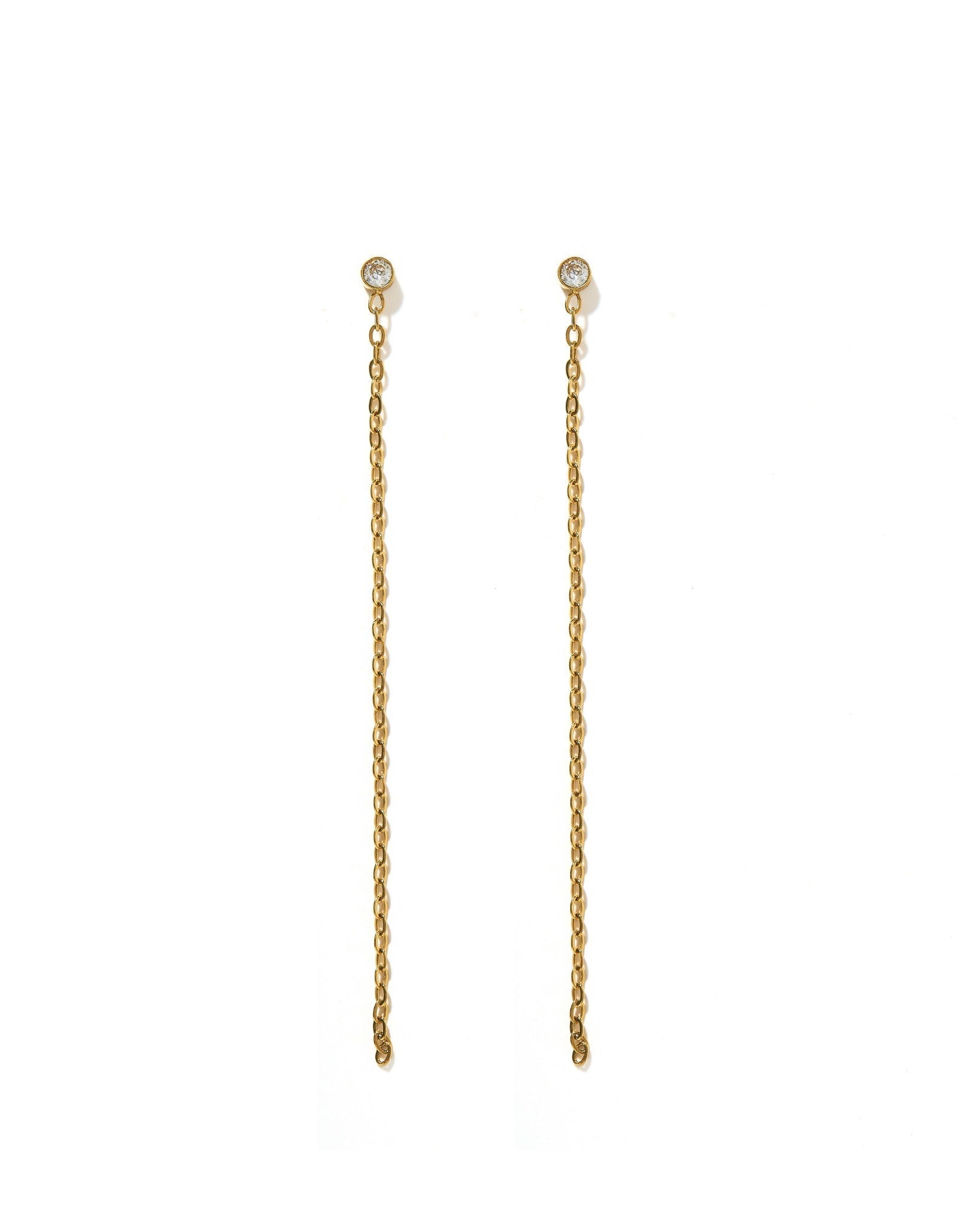 Screwback Stud Earrings - Darby Duster Gold - LINNY CO Wholesale