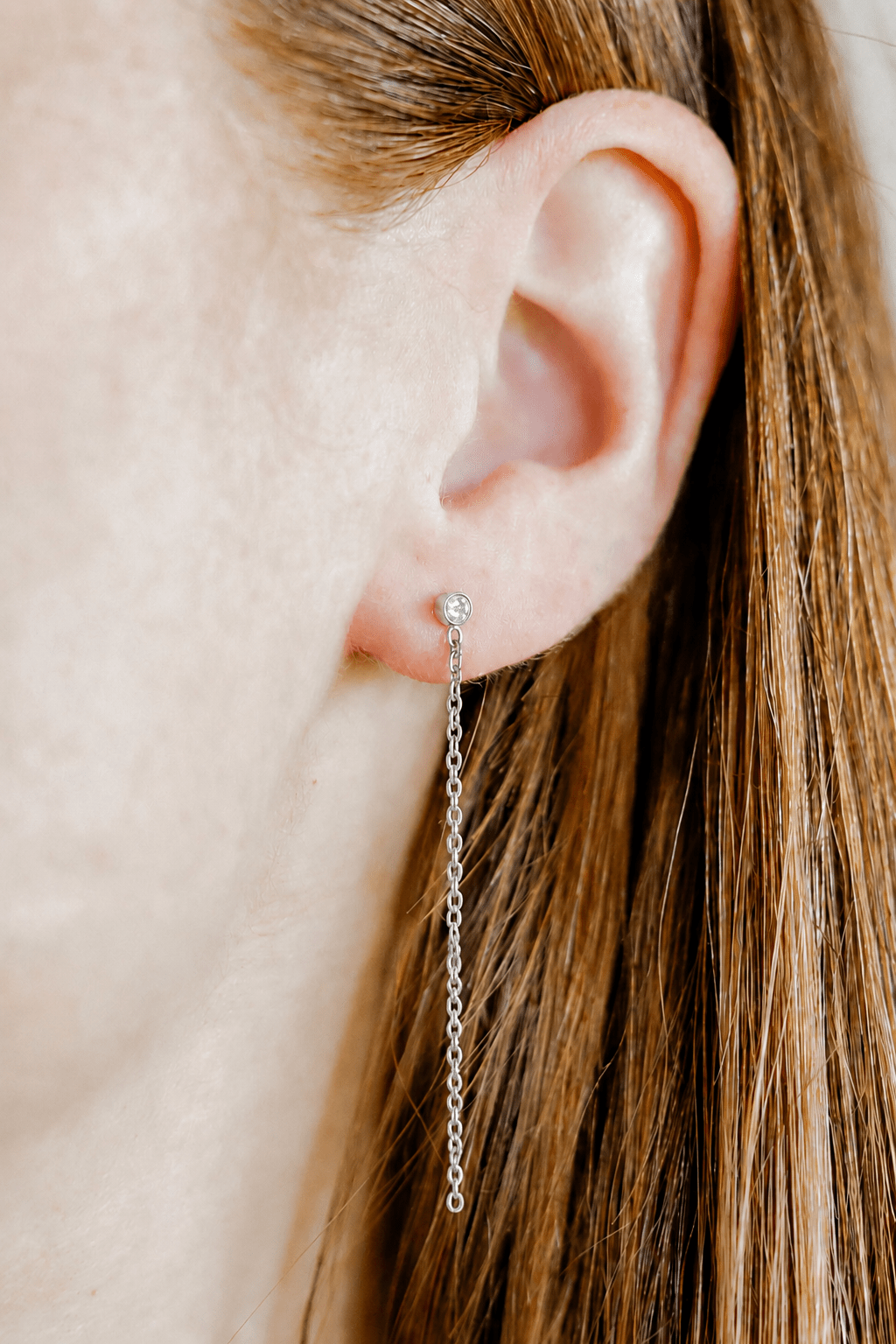 Screwback Stud Earrings - Darby Duster Silver - LINNY CO Wholesale