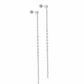 Screwback Stud Earrings - Darby Duster Silver - LINNY CO Wholesale
