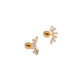 Screwback Stud Earrings - Delaney Gold - LINNY CO Wholesale