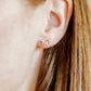 Screwback Stud Earrings - Delaney Gold - LINNY CO Wholesale