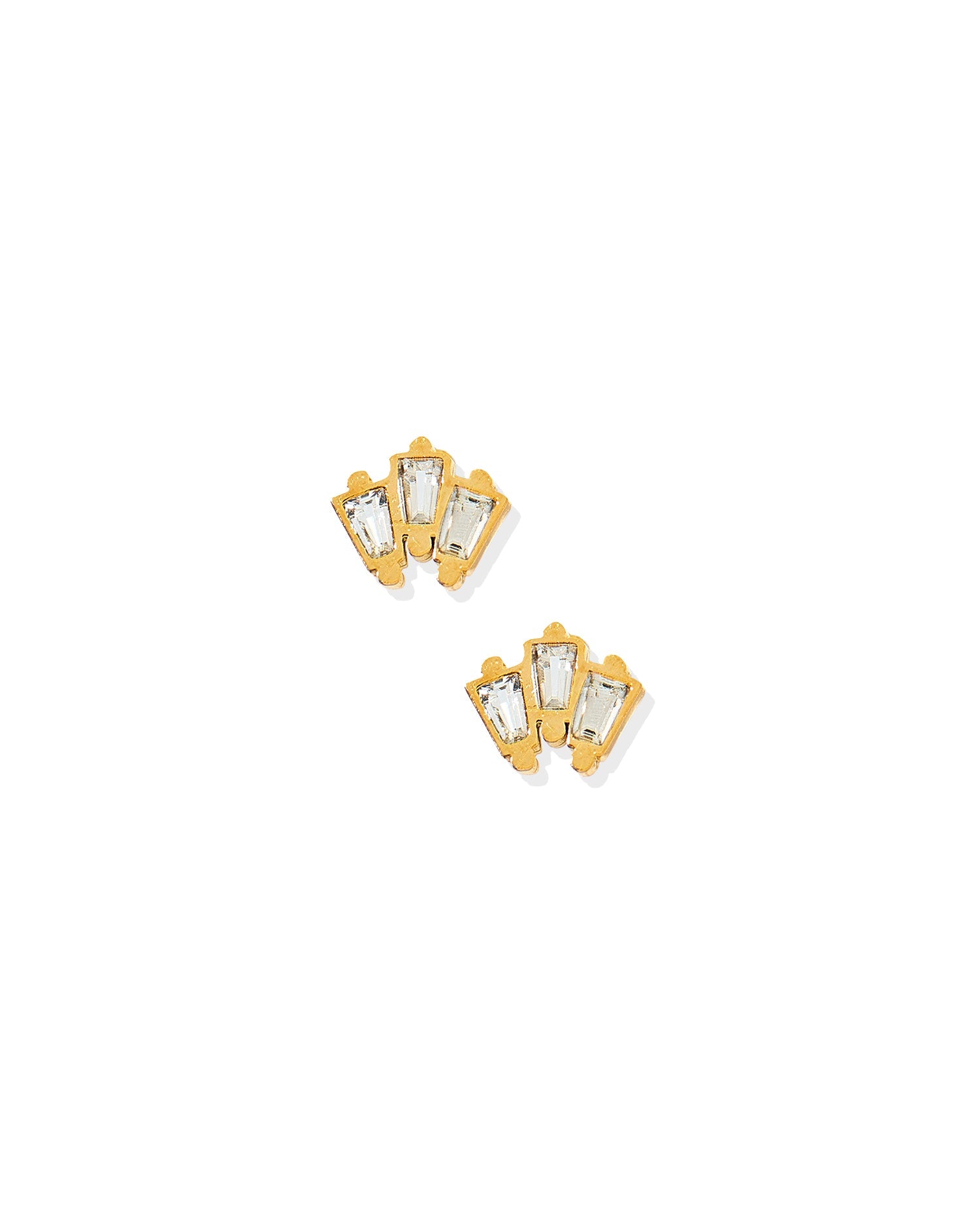 Screwback Stud Earrings - Demi Gold - LINNY CO WholesaleStuds