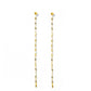 Screwback Stud Earrings - Devin Duster Gold - LINNY CO Wholesale