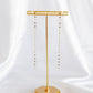 Screwback Stud Earrings - Devin Duster Gold - LINNY CO Wholesale