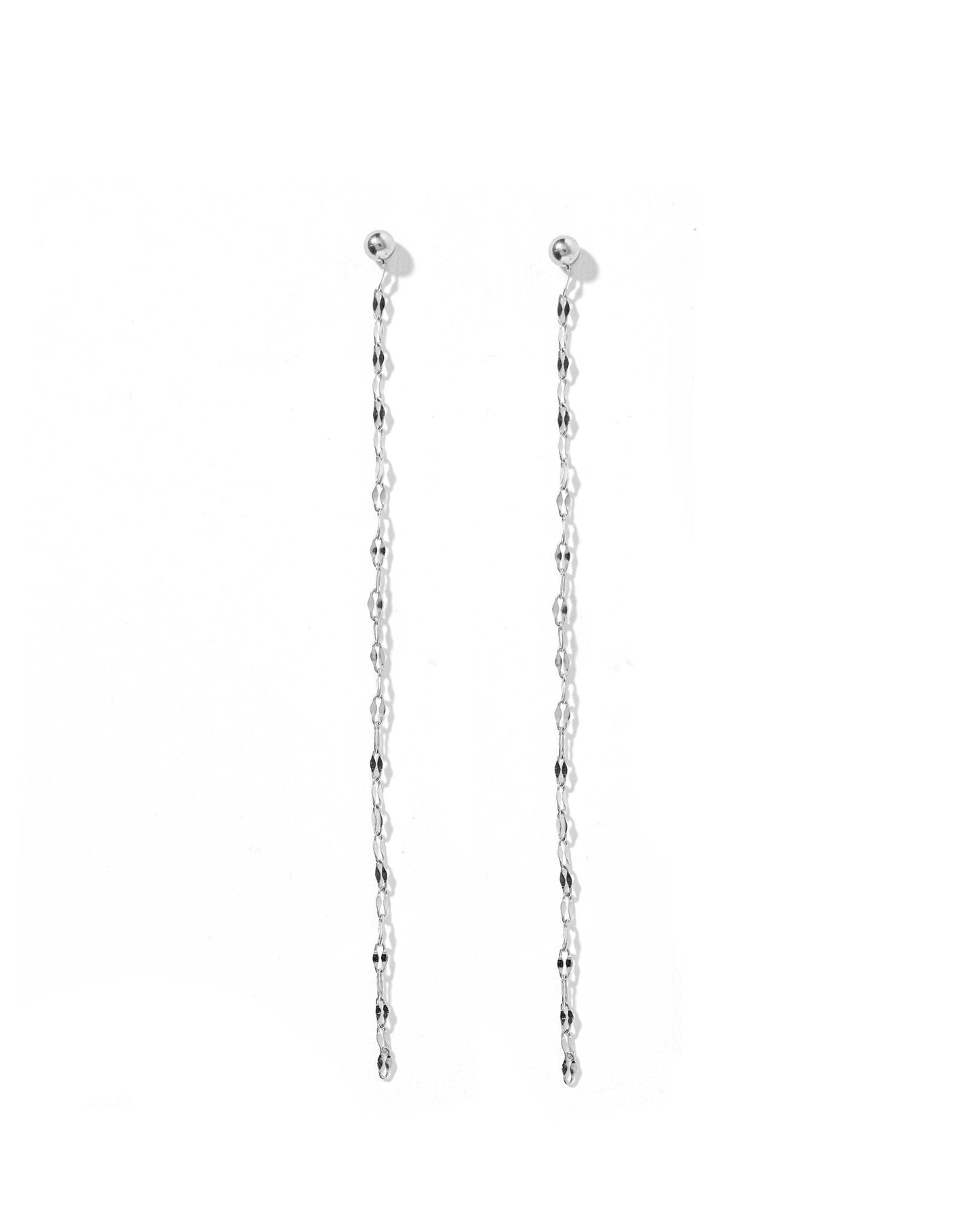 Screwback Stud Earrings - Devin Duster Siver - LINNY CO Wholesale