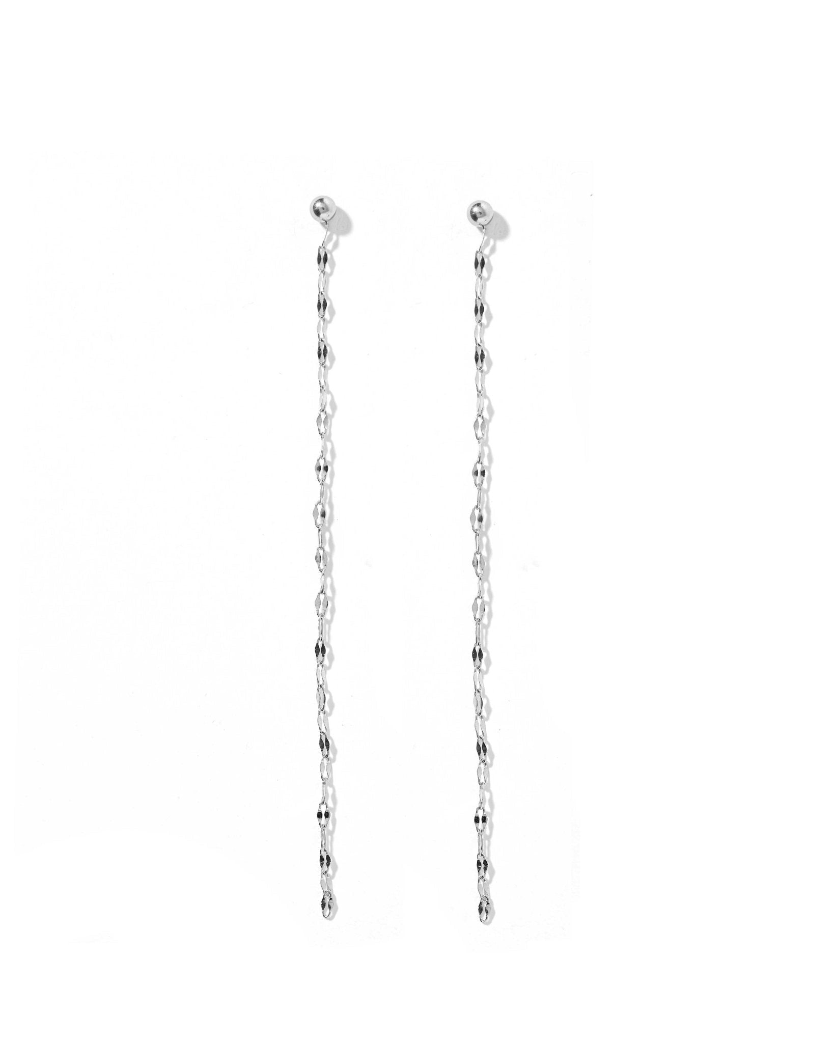 Screwback Stud Earrings - Devin Duster Siver - LINNY CO Wholesale