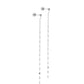 Screwback Stud Earrings - Devin Duster Siver - LINNY CO Wholesale