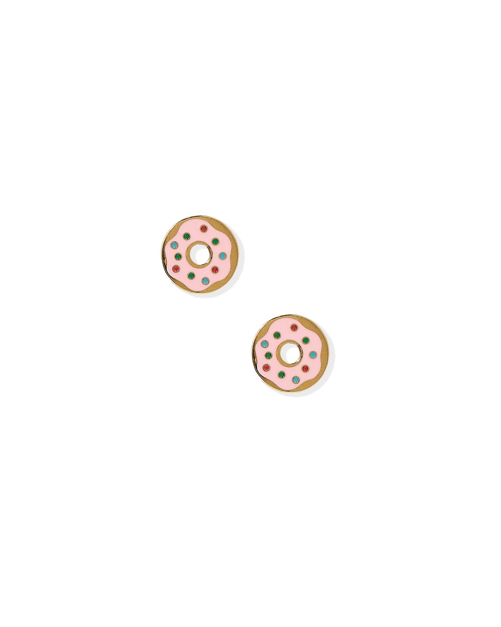 Screwback Stud Earrings - Donut - LINNY CO WholesaleStuds