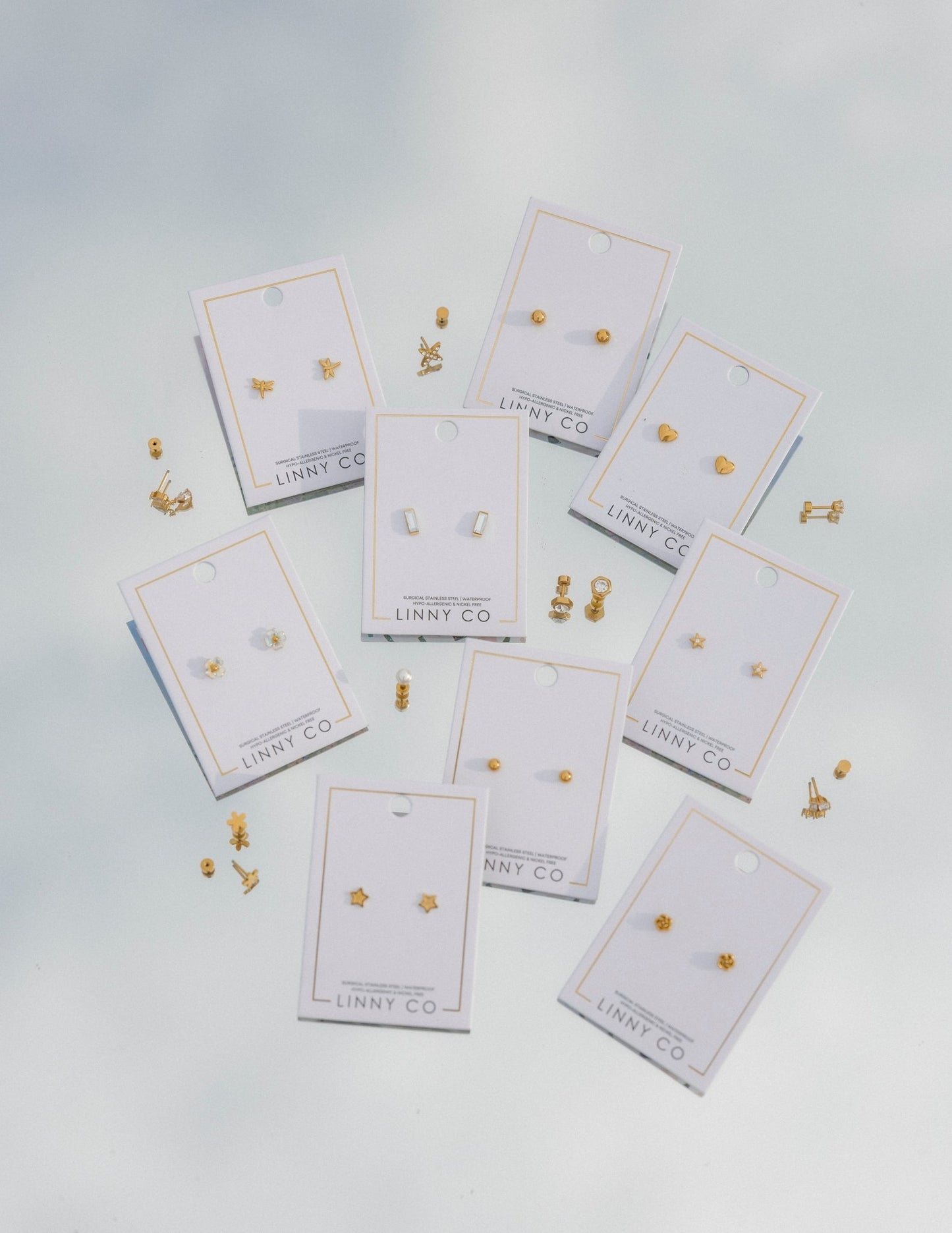 Screwback Stud Earrings - Dragonfly - LINNY CO WholesaleStuds