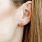 Screwback Stud Earrings - Drew Oval Gold - LINNY CO WholesaleStuds