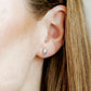 Screwback Stud Earrings - Drew Oval Silver - LINNY CO WholesaleStuds