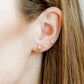 Screwback Stud Earrings - Drew Round Gold - LINNY CO WholesaleStuds