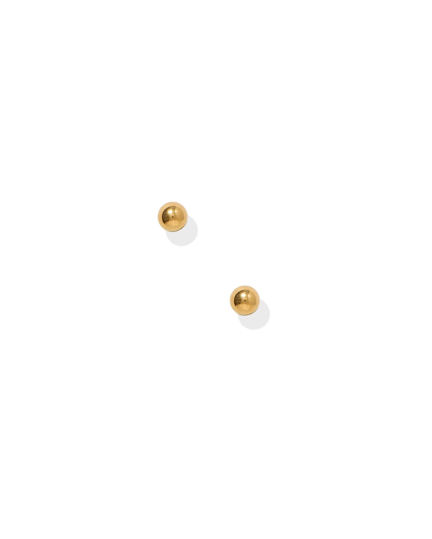 Screwback Stud Earrings - Evelyn Gold - LINNY CO WholesaleStuds