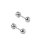 Screwback Stud Earrings - Evelyn Silver - LINNY CO WholesaleStuds