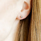 Screwback Stud Earrings - Evelyn Silver - LINNY CO WholesaleStuds