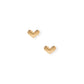 Screwback Stud Earrings - Fable Heart Gold - LINNY CO WholesaleStuds