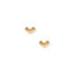Screwback Stud Earrings - Fable Heart Gold - LINNY CO WholesaleStuds
