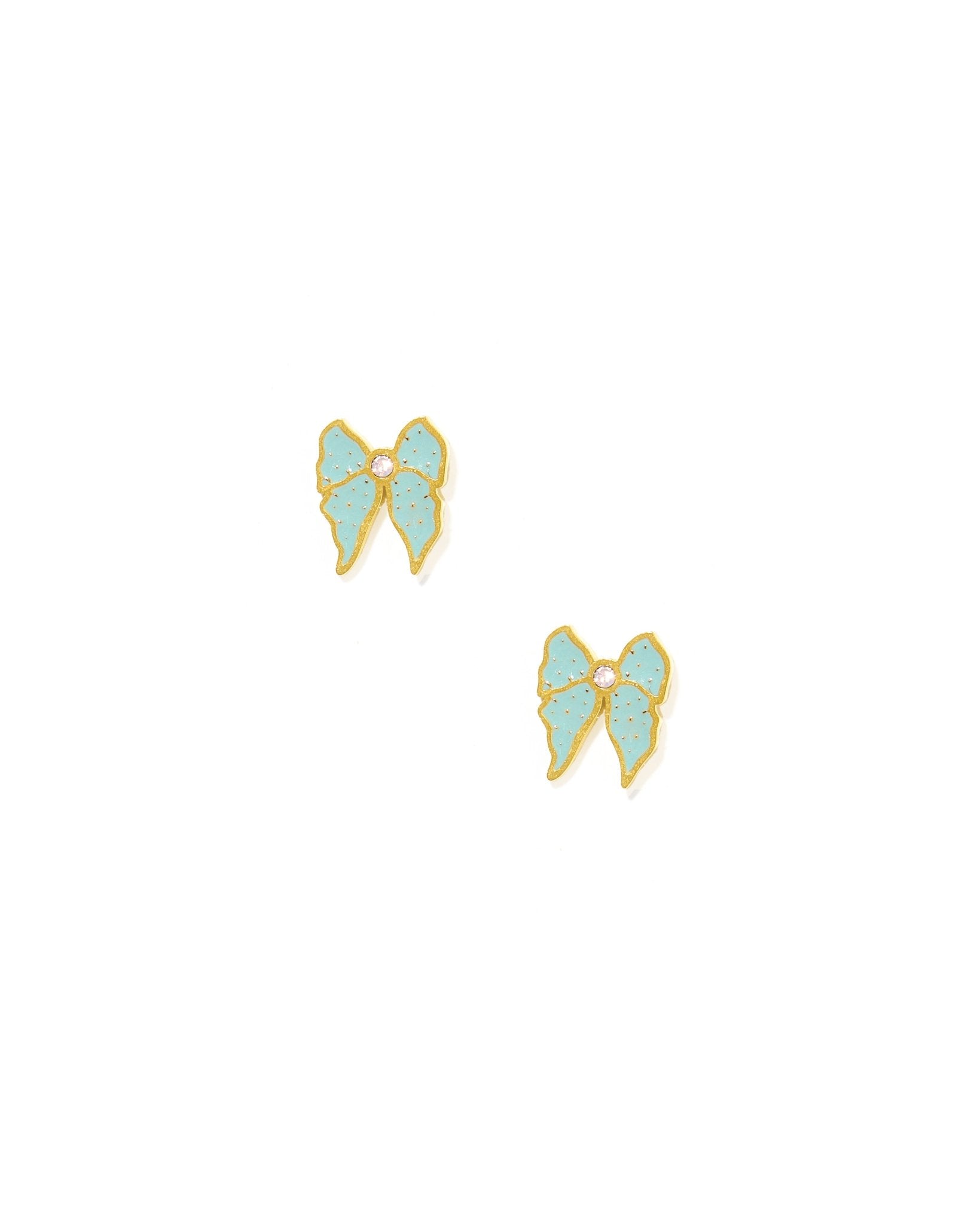 Screwback Stud Earrings - Finley Bow - LINNY CO WholesaleStuds