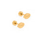 Screwback Stud Earrings - Football - LINNY CO WholesaleStuds