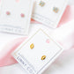 Screwback Stud Earrings - Football - LINNY CO WholesaleStuds