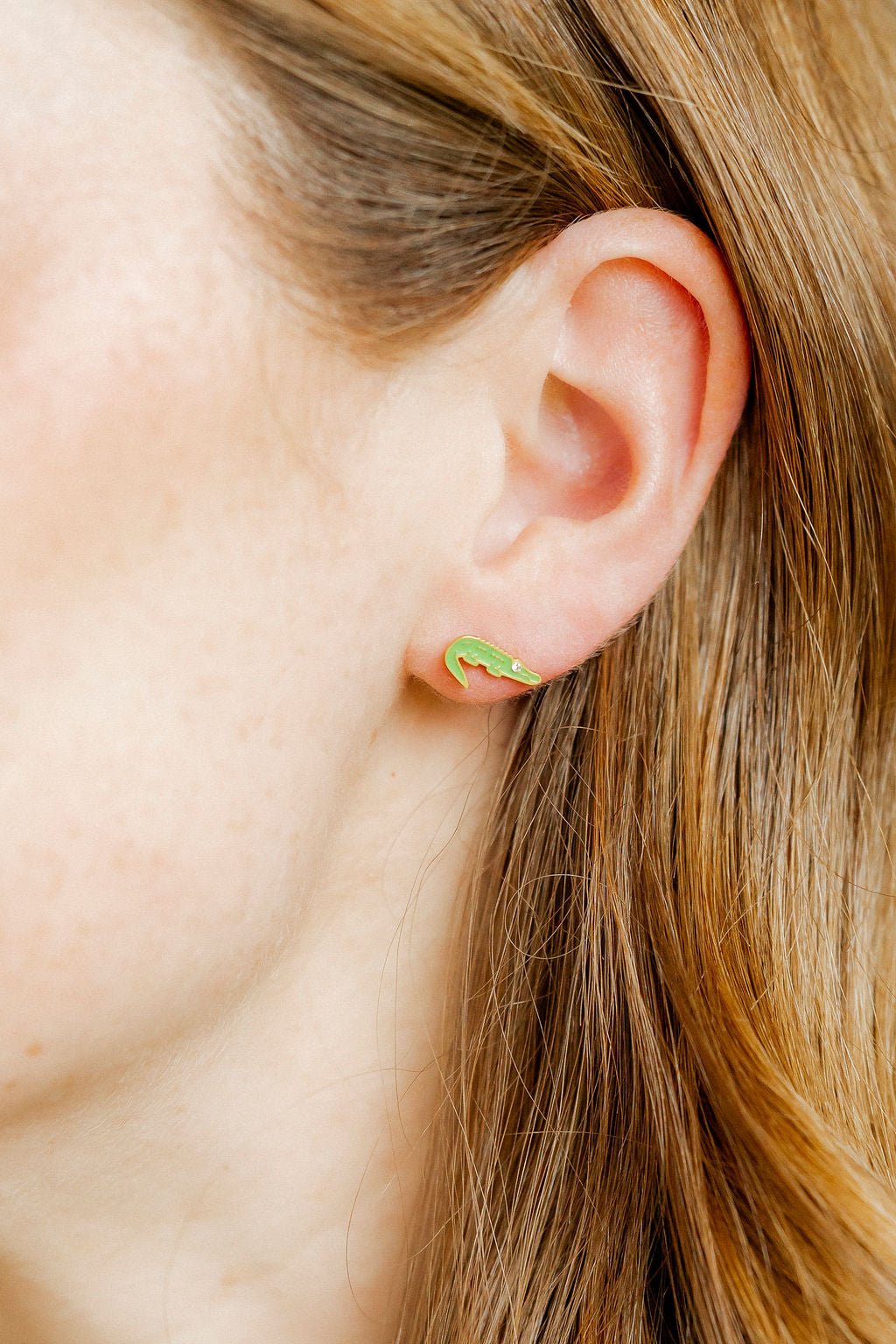 Screwback Stud Earrings - Gator - LINNY CO WholesaleStuds