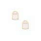 Screwback Stud Earrings - Ghost - LINNY CO WholesaleStuds