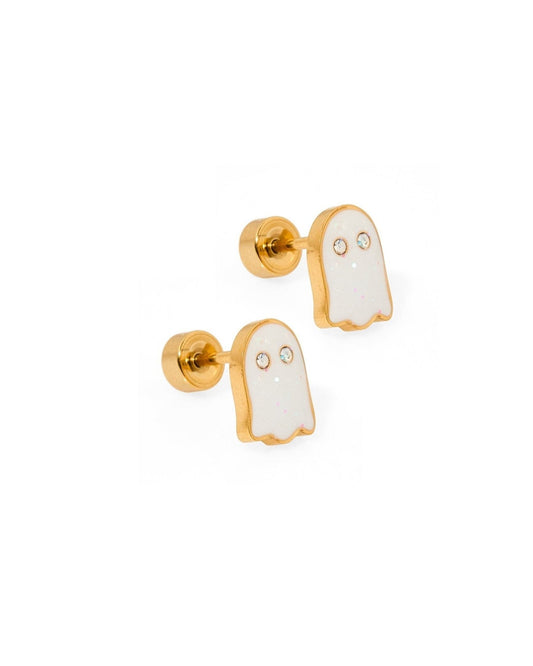 Screwback Stud Earrings - Ghost - LINNY CO WholesaleStuds