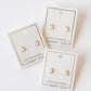 Screwback Stud Earrings - Ghost - LINNY CO WholesaleStuds