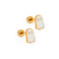 Screwback Stud Earrings - Ghost - LINNY CO WholesaleStuds