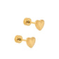 Screwback Stud Earrings - Hadley Gold - LINNY CO WholesaleStuds