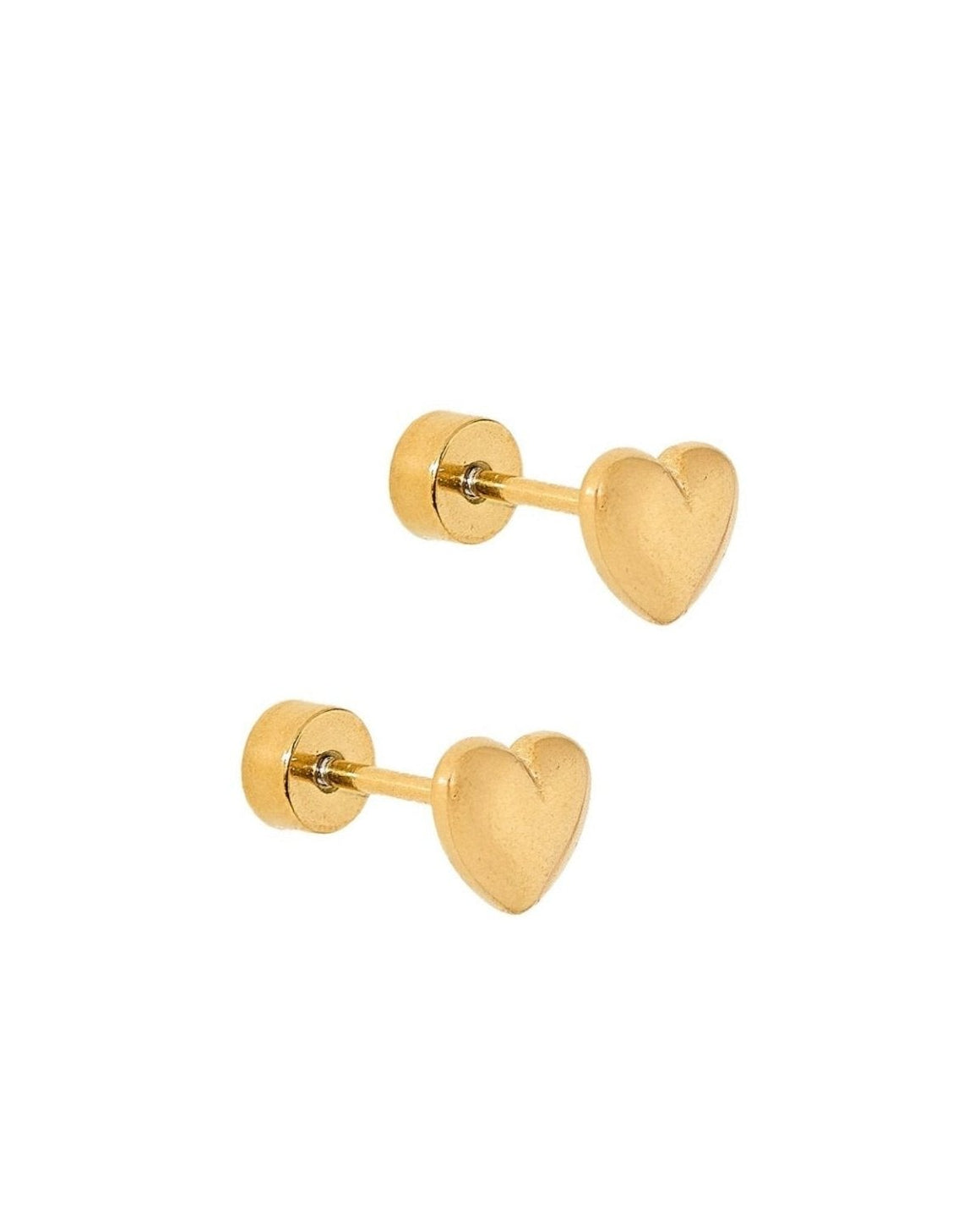 Screwback Stud Earrings - Hadley Gold - LINNY CO WholesaleStuds