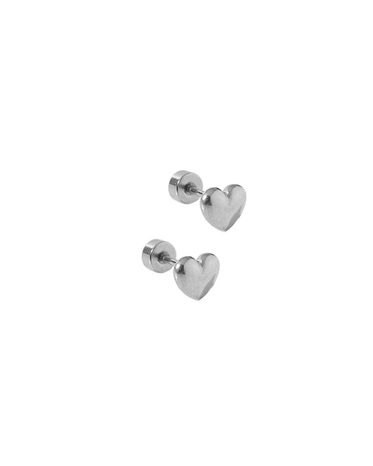 Screwback Stud Earrings - Hadley Silver - LINNY CO WholesaleStuds